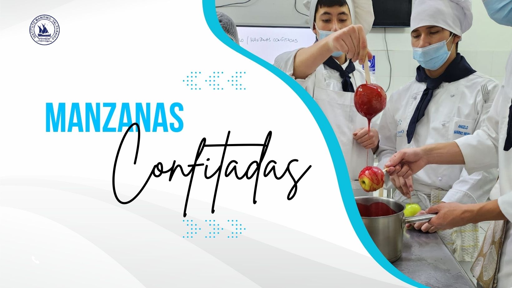 Manzanas confitadas